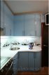 (223) Кухня МДФ, эмаль, цвет "Голубой"