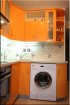 (213) Кухня МДФ, эмаль, цвет "Оранжевый"