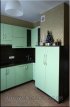 (347) Кухня МДФ, цвет Салатовый металлик, фасад "Модерн"