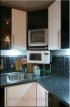 (301) Кухня черная, белая, глянцевая, фасад МДФ, "Модерн"