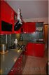 (216) Кухня МДФ, эмаль, цвет "Красный"